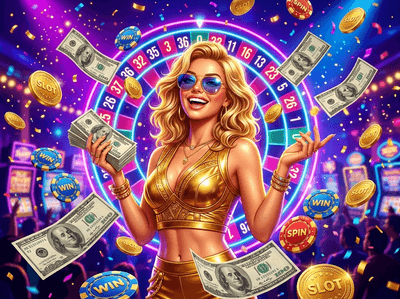 Ignition Casino premium gaming lobby with poker chips and digital slots